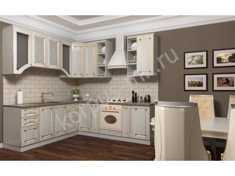 кухонный гарнитур с ламинированными фасадами в Нижневартовске