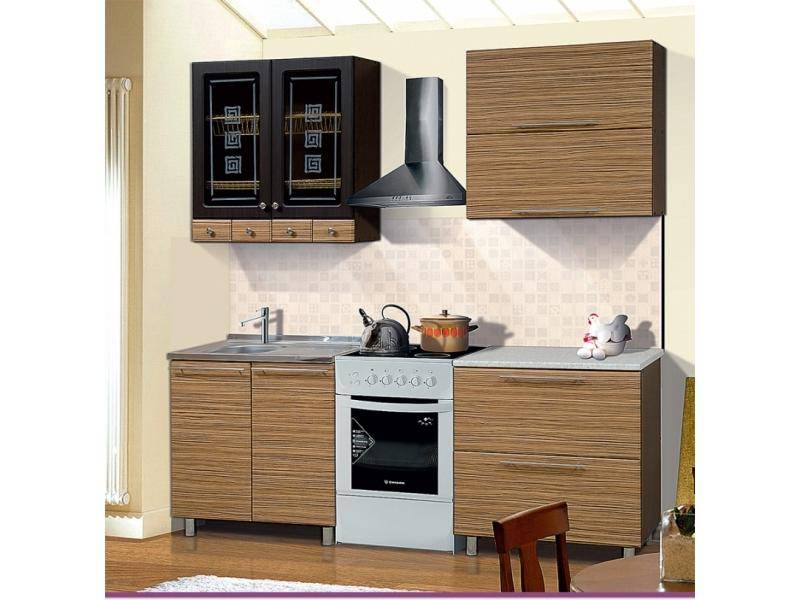 кухня зебрано мдф в Нижневартовске