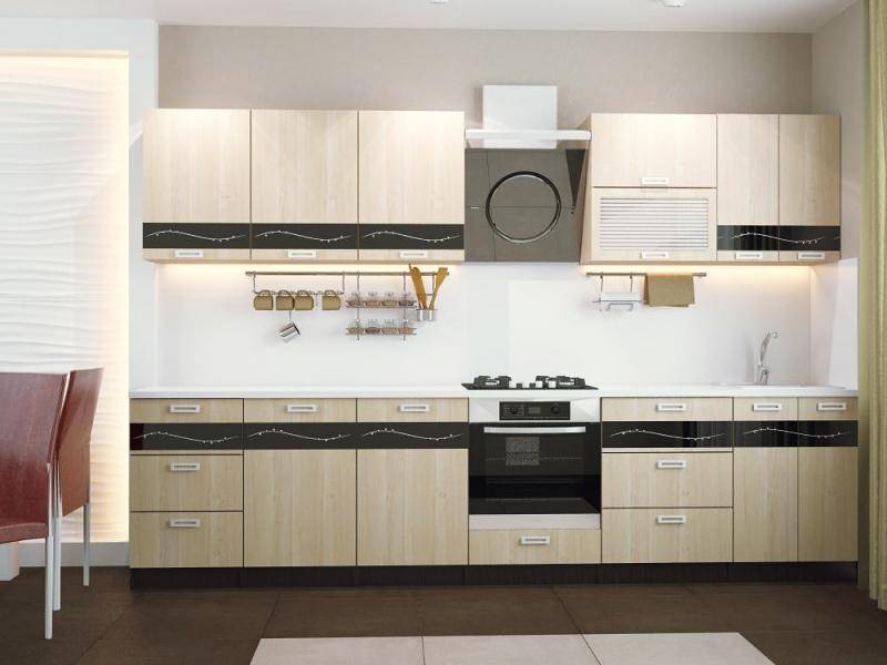 кухонный гарнитур прямой милена в Нижневартовске