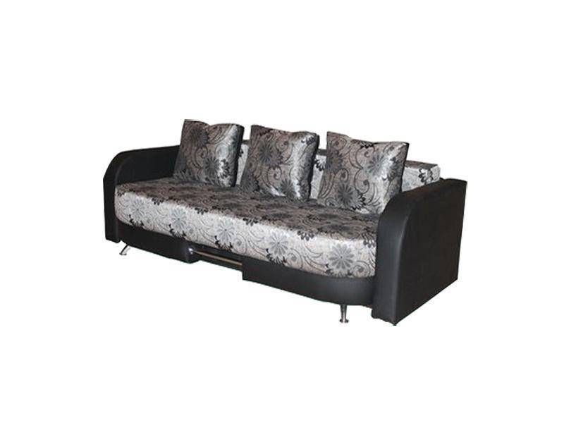 темный прямой диван с узорами уют 8 в Нижневартовске