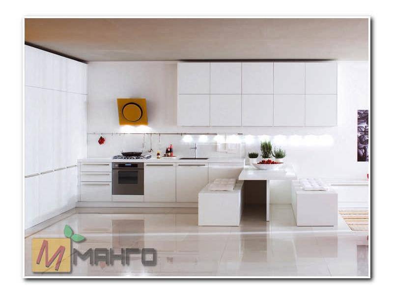 белый кухонный гарнитур ландыш в Нижневартовске