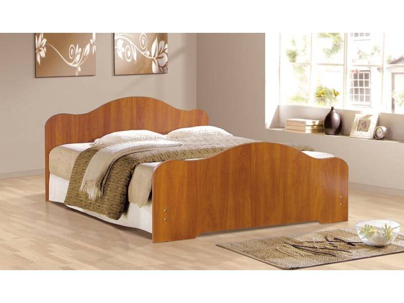 кровать c фигурной спинкой кромка т-образный кант в Нижневартовске