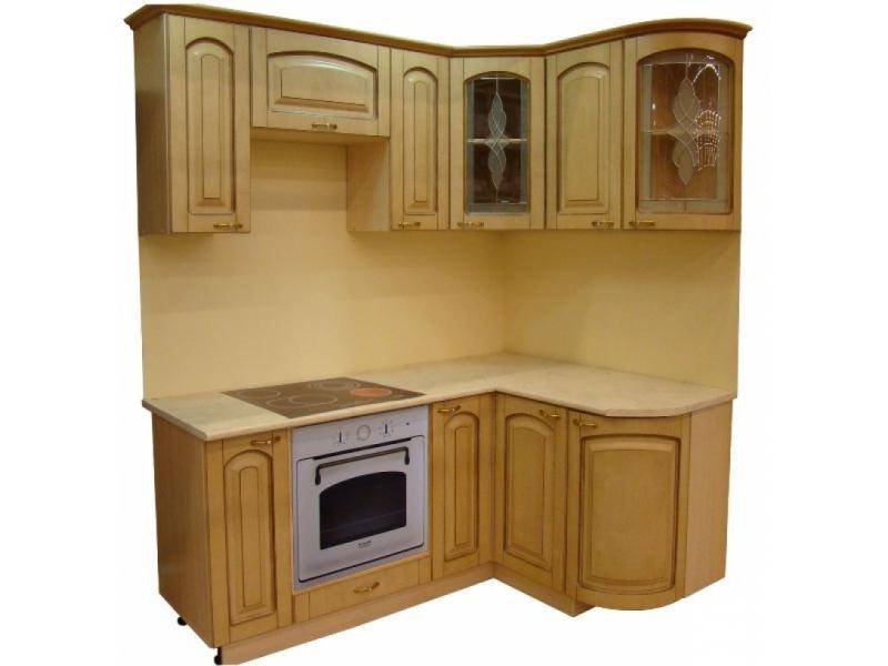 кухня угловая патина беленый дуб в Нижневартовске