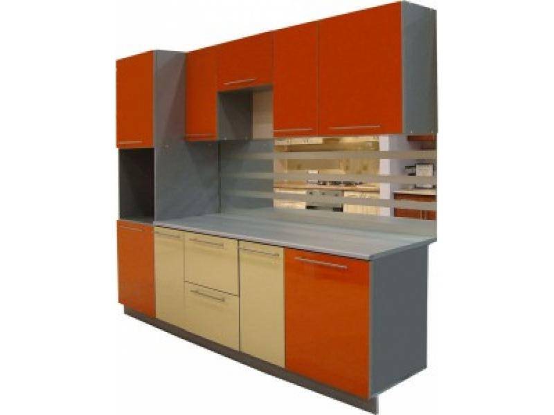 кухонный гарнитур акрилайн ваниль1 в Нижневартовске