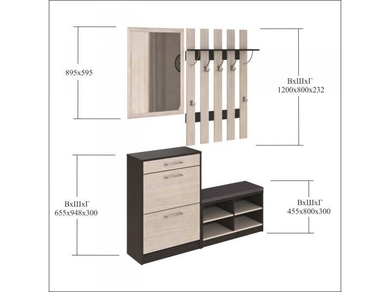 прихожая прямая 1 в Нижневартовске