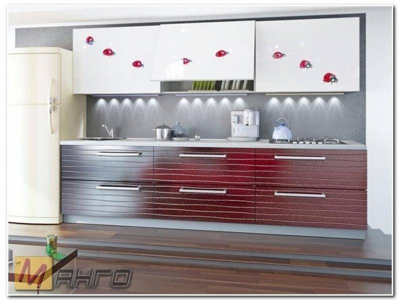 прямая кухня забава с фотопечатью в Нижневартовске