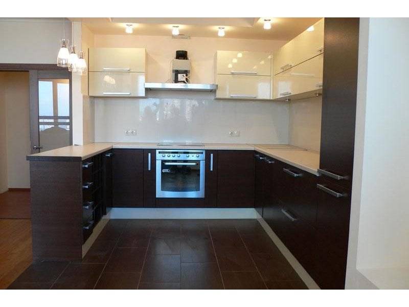 п-образная кухня в Нижневартовске