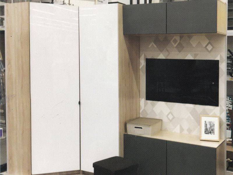 шкаф модульный в гостиную лион в Нижневартовске