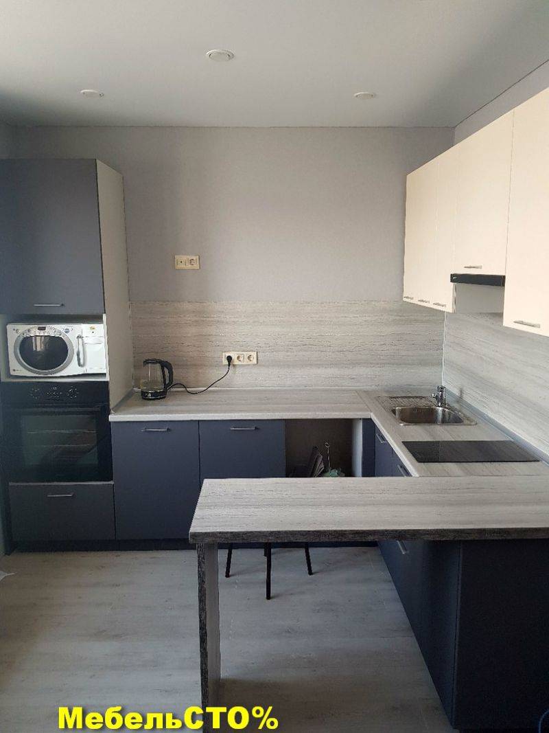 кухонный гарнитур графит матовый в Нижневартовске