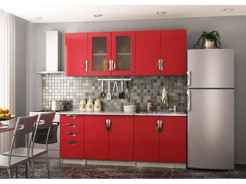 кухонный гарнитур «а-17 рубин» в Нижневартовске