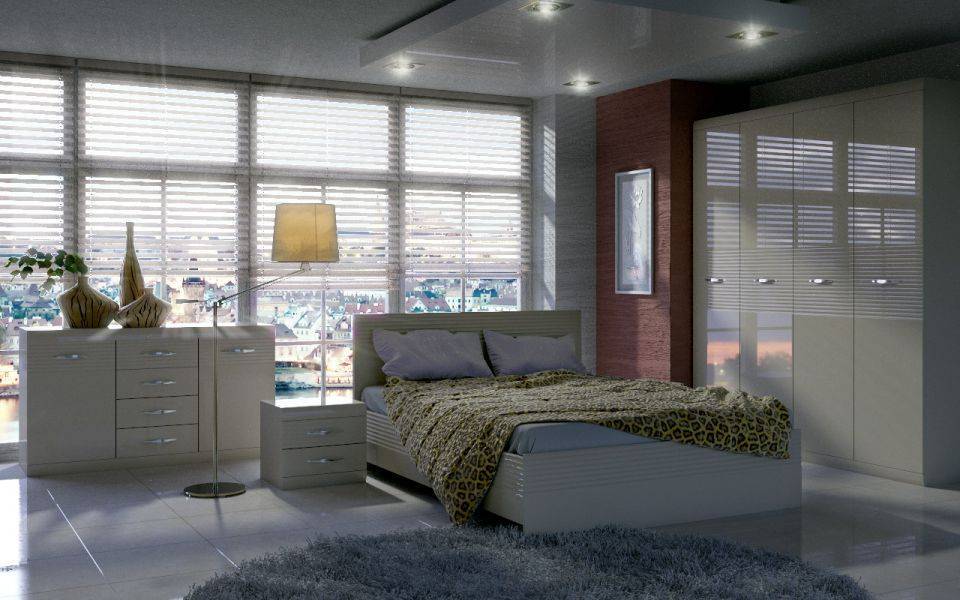 спальный гарнитур афина 2 в Нижневартовске