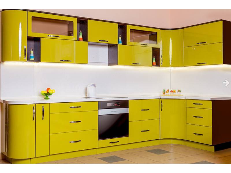 кухня угловая лакки в Нижневартовске