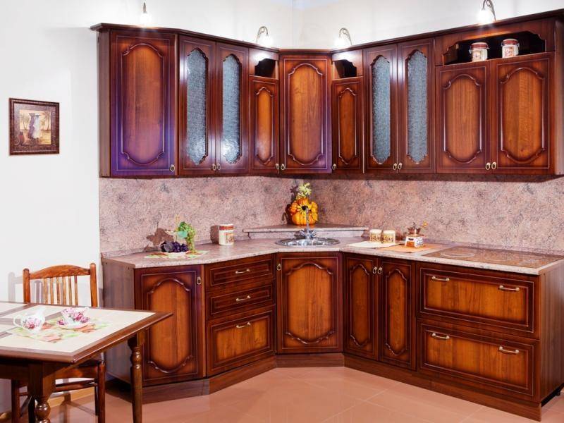 кухня угловая ноче экко - орех в Нижневартовске