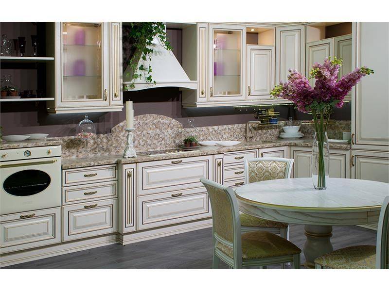 угловая кухня с подсветкой вестель в Нижневартовске