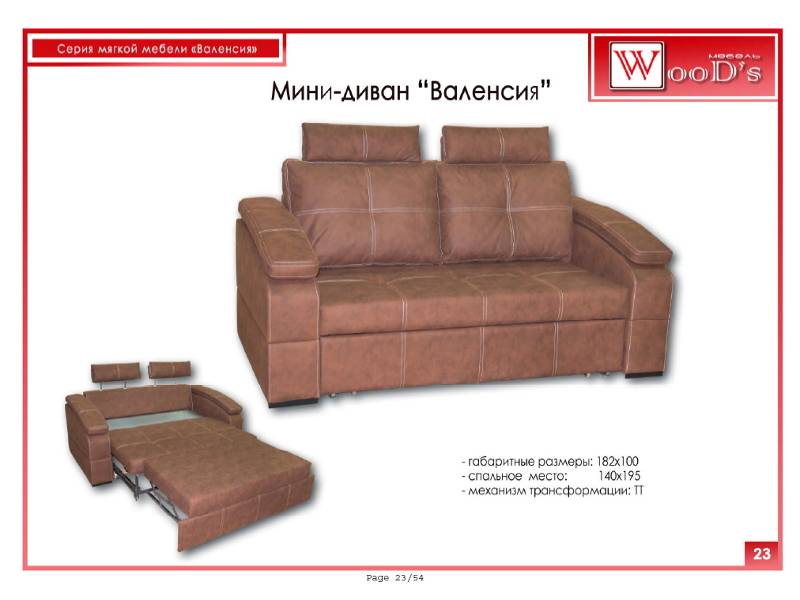 мини-диван валенсия в Нижневартовске