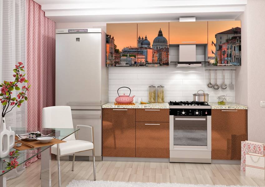 кухонный гарнитур фотопечать в Нижневартовске