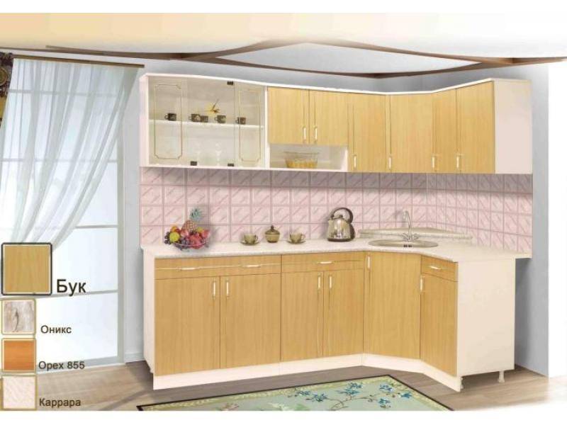 кухонный гарнитур угловой бук в Нижневартовске