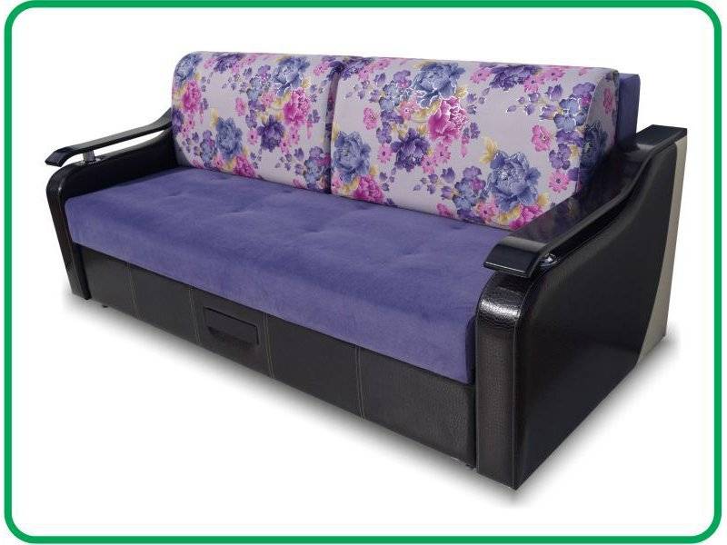 диван прямой фиолетовый лилия в Нижневартовске