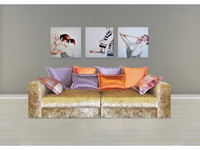 диван в золотом цвете марта gold в Нижневартовске