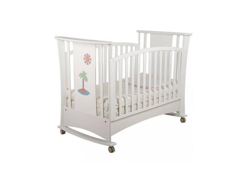 детская кроватка-качалка papaloni luna в Нижневартовске