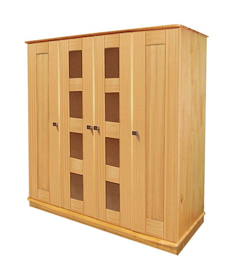 шкаф 4-х дверный ландхаус 2 из сосны в Нижневартовске