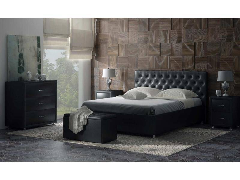 темно-серая кровать флоренс 1 в Нижневартовске