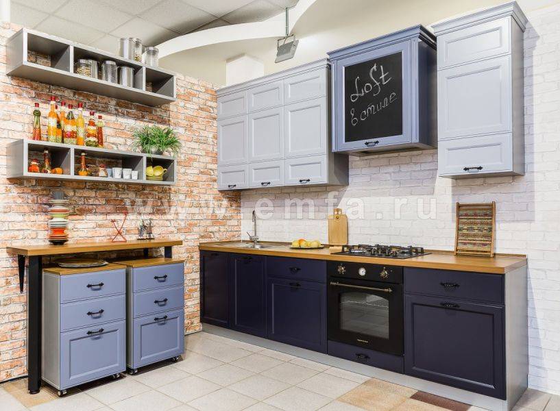 стильная кухня loft в Нижневартовске