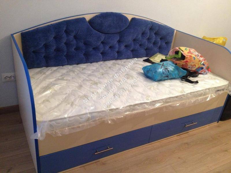 кровать подростковая 37 с каретной стяжкой в Нижневартовске