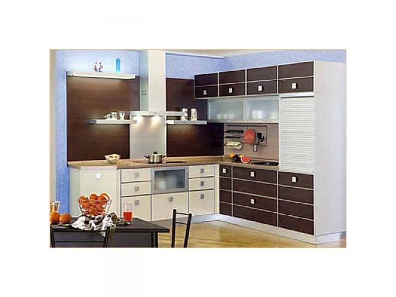 кухонный гарнитур угловой пластик в Нижневартовске