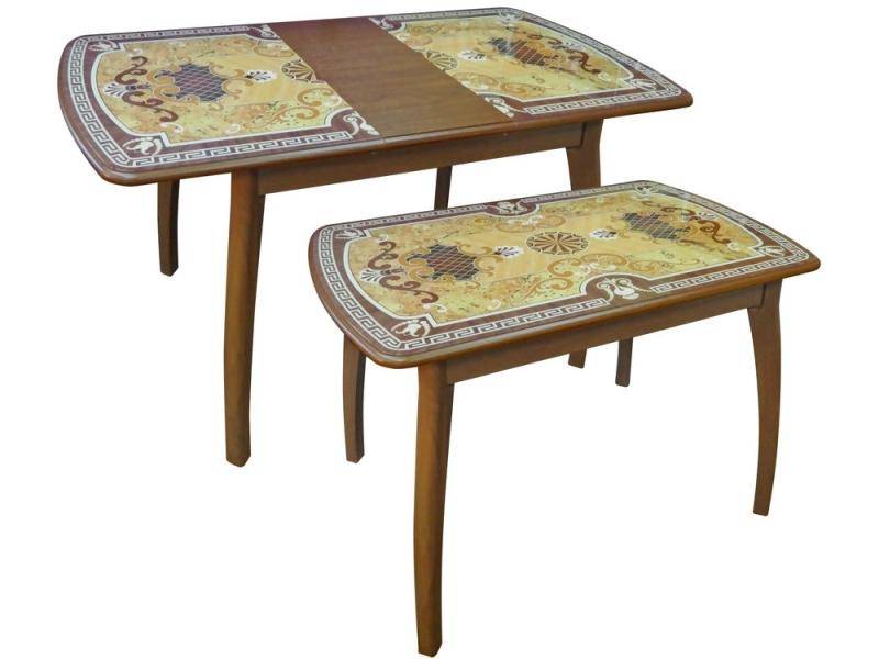 стол альба инкрустация в Нижневартовске