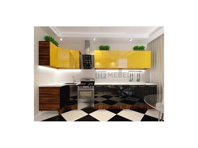 кухонный гарнитур угловой 3700*1000 в Нижневартовске