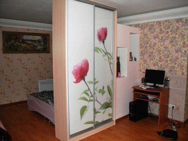 узкий шкаф-купе роза в Нижневартовске