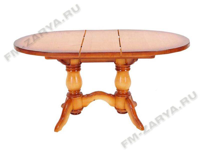 стол двухбалясиный раздвижной без обклада в Нижневартовске