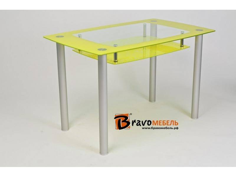 желтый обеденный стол хризантема в Нижневартовске