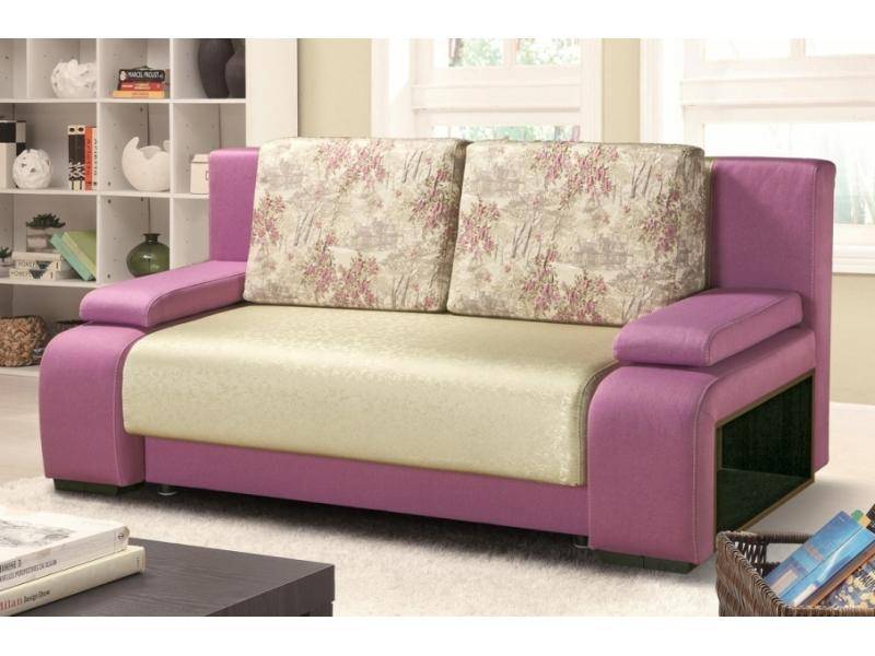 небольшой розовый диван дуэт евротахта в Нижневартовске