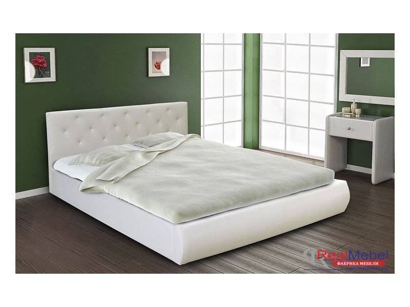 кровать белая с подъемным механизмом в Нижневартовске