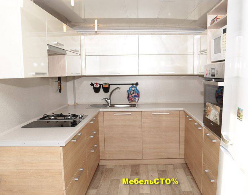 кухня п-образная в Нижневартовске