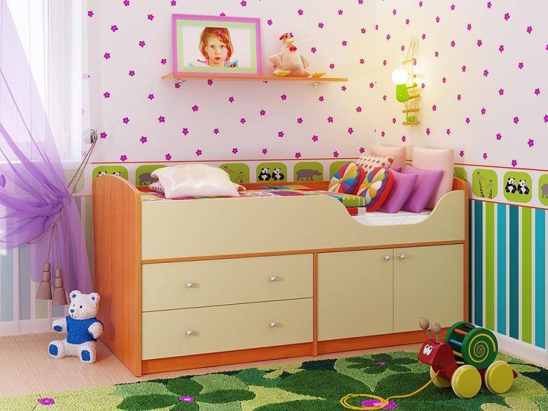 детская кровать приют-мини 007 м4 в Нижневартовске