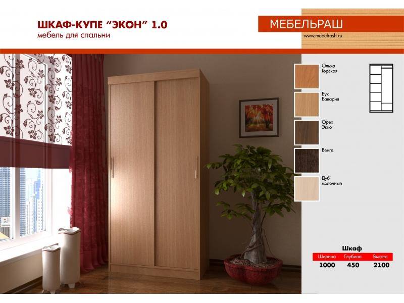 шкаф - купе экон в Нижневартовске