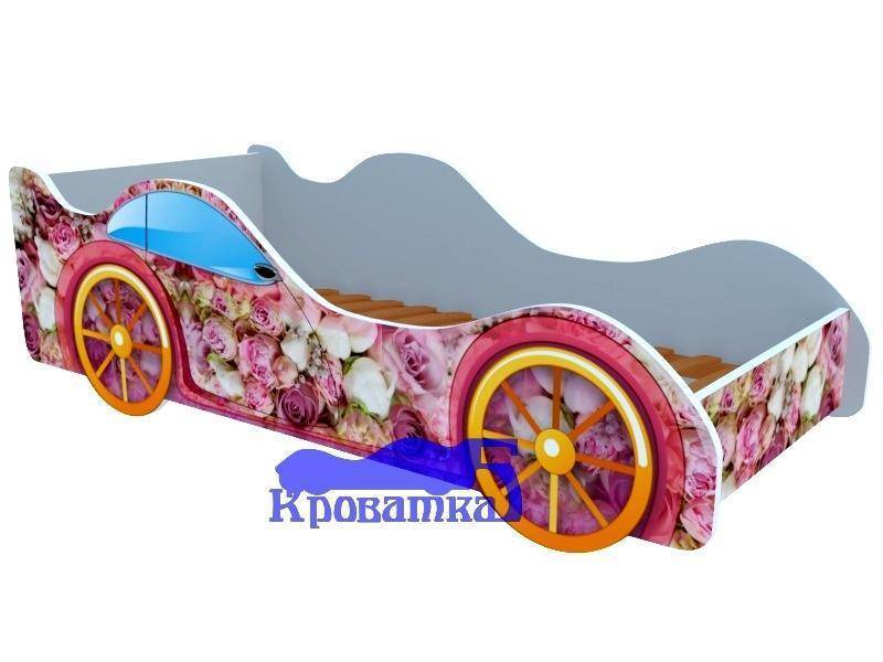 кровать с фотопечатью пионы в Нижневартовске