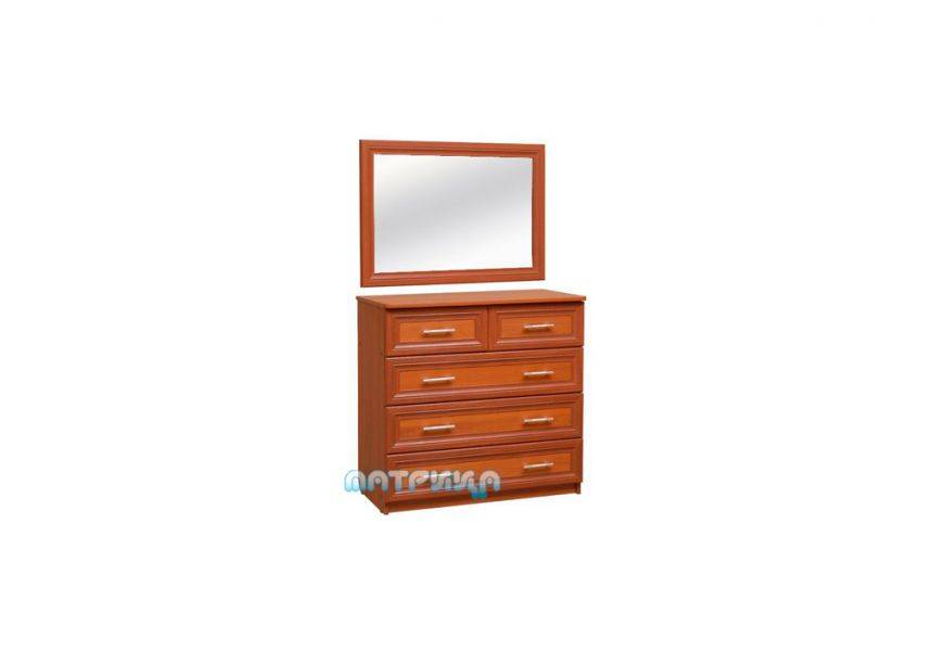 комод 5 ящиков с зеркалом в Нижневартовске