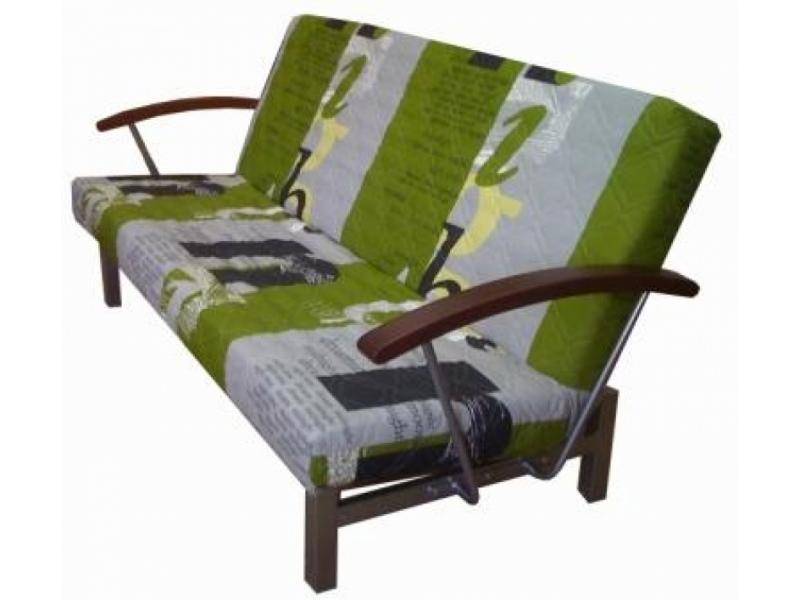 диван альфа с подлокотниками с накладкой бук в Нижневартовске