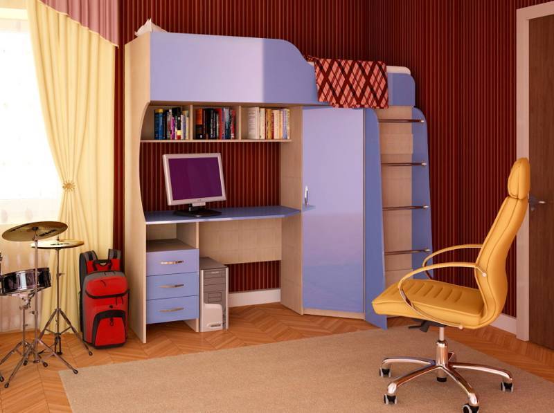 стенка детская угловая фрегат мфд в Нижневартовске