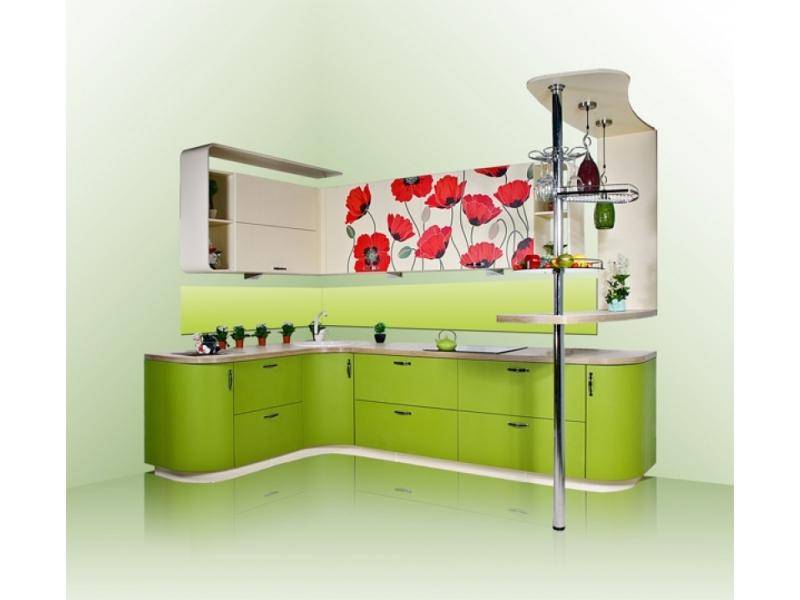 кухонный гарнитур угловой папавери в Нижневартовске