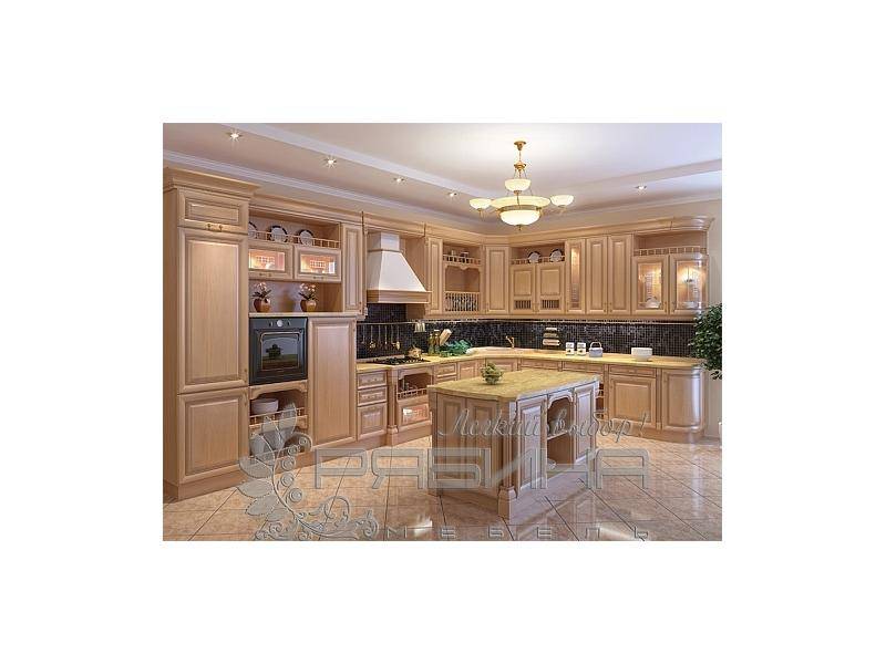 бежевый кухонный гарнитур ника в Нижневартовске