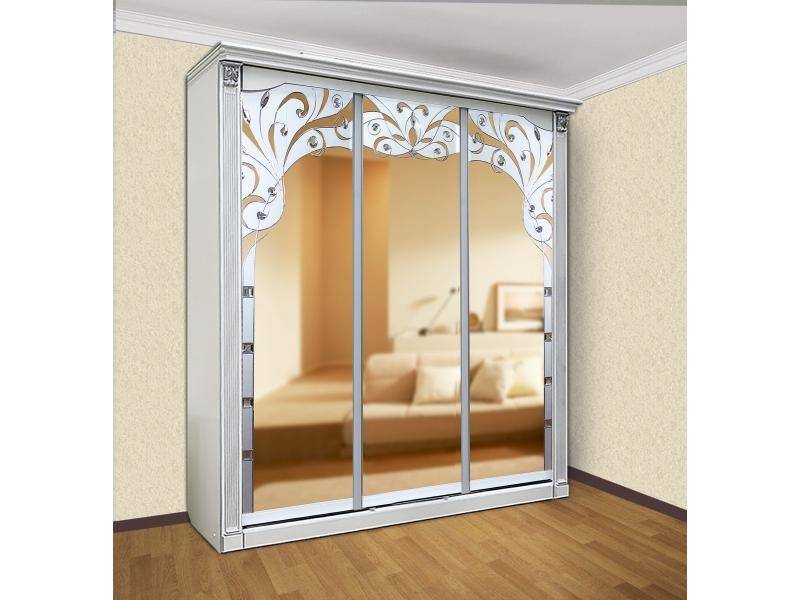 шкаф-купе 3 створки фантазия 1 в Нижневартовске