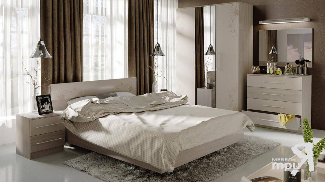 спальный гарнитур мишель-1 в Нижневартовске