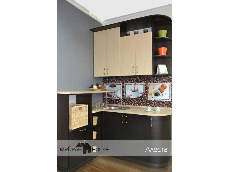 кухонный гарнитур угловой алеста в Нижневартовске