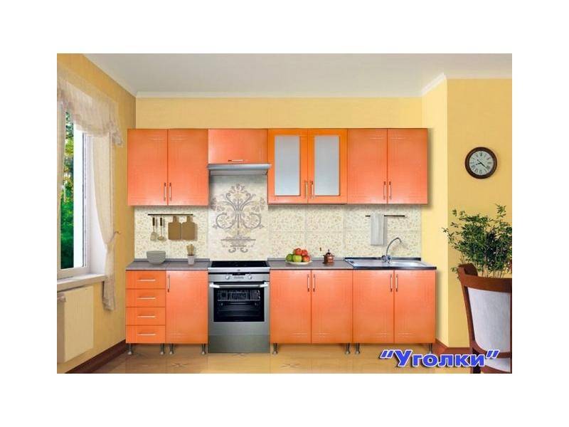 яркая удобная кухня уголки в Нижневартовске