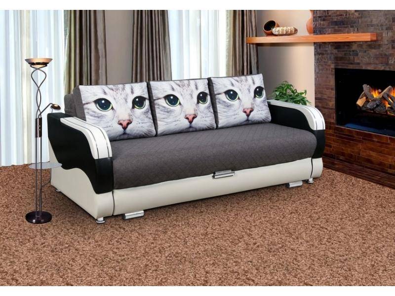 диван с фотопечатью на подушках в Нижневартовске